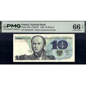 Poland. 1982 10 Zlotych Prefix M