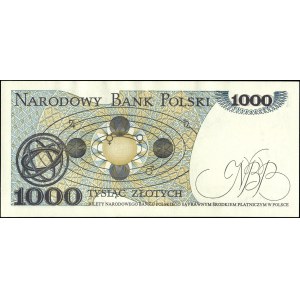 Poland. 1982 1000 Zlotych Prefix HS