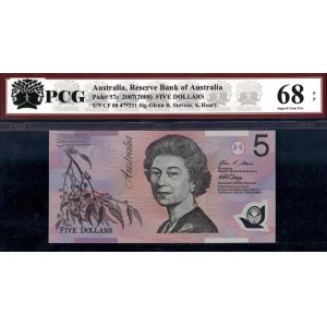 Australia. 2008 5 Dollars - Polymer