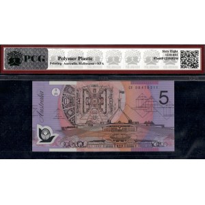 Australia. 2008 5 Dollars - Polymer