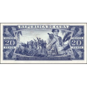 Cuba. 1965 20 Pesos - Specimen
