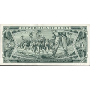 Cuba. 1967 5 Pesos - Specimen