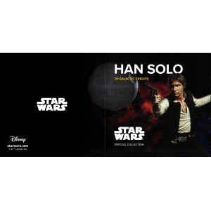 Star Wars. 2025 20 Galactic Credits - Hans Solo