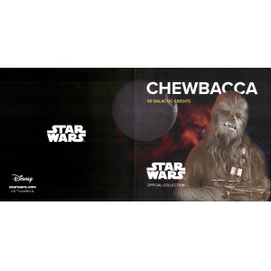 Star Wars. 2025 50 Galactic Credits - Chewbacca