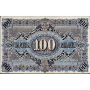 Germany. 1911 100 Mark - Saxony - Dresden