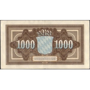 Německo. 1922, 1000 marek, předpona AA – Bavorsko