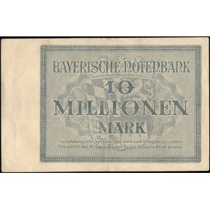 Germany. 1923 10 Million Millionen Mark - Bavaria - Munich