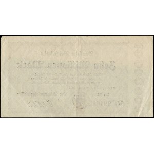 Germania. 1923, 10 milioni di milioni di marchi - Reichsbahn