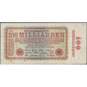 Germany. 1923 100 Billion Milliarden Mark - Reichsbankdirektorium