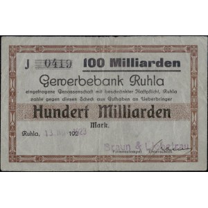 Deutschland. 1923 100 Milliarden Mark – Ruhla
