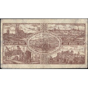 Germany. 1923 20 Billion Milliarden Mark - Railroad