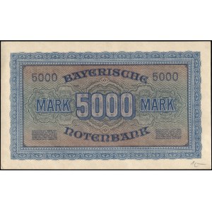 Germany. 1923 5000 Mark - Bavaria - Munich