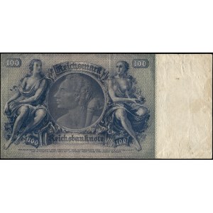 Deutschland. 1935 100 Reichsmark – Drittes Reich – Hakenkreuz