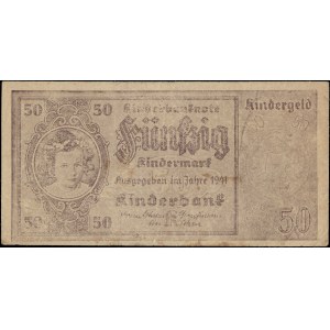 Deutschland. 1941 5 Kindermark – Drittes Reich – Kinderspielgeld