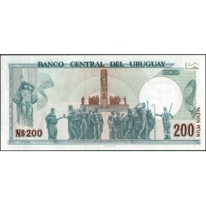 Uruguay. 1986 200 Pesos