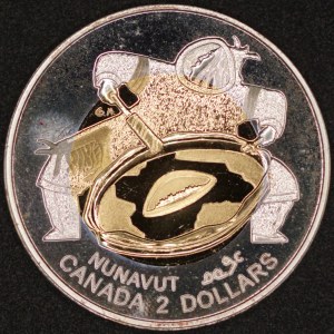 Canada. 1999 2 Dollars - Nunavut - Silver