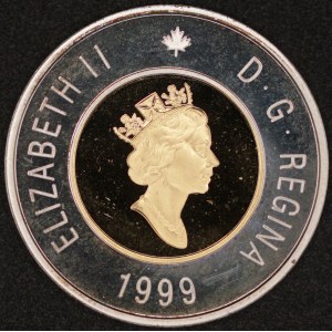 Canada. 1999 2 Dollars - Nunavut - Silver