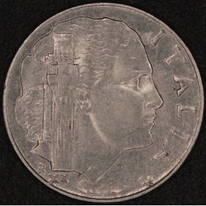 Italy. 1942 20 Centesimi - MINT ERROR - Filled Die