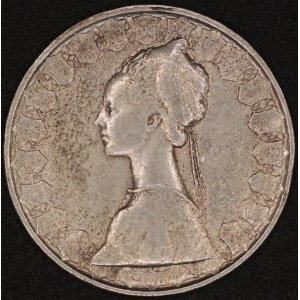 Itálie. 1960, 500 lir – stříbro