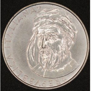 Italy. 1986 500 Lire - Donatello - Silver