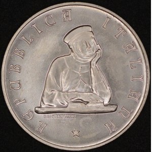 Italy. 1988 100 Lire - University of Bologna - Silver