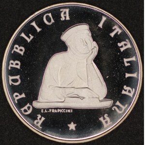 Italy. 1988 500 Lire - University of Bologna - Silver Proof