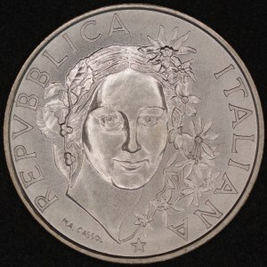 Italy. 1993 500 Lire - Wildlife Protection - Silver