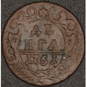 Russia. 1751 1 Denga - Elizabeth