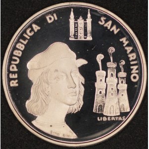 San Marino. 1983 500 Lire - Raphael - Silver