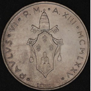 Vatican. 1970 500 Lire - Paul VI - Silver