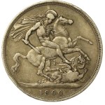 Great Britain, Victoria, 1 crown, 1900 (107)