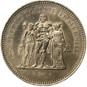 France, Fifth Republic, 50 francs, 1976 (111)