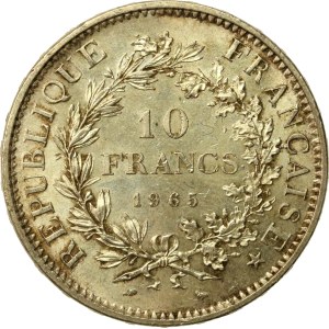 France, Fifth Republic, 10 francs, 1965 (112)