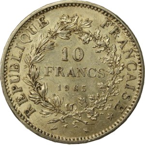 France, Ve République, 10 francs 1965 (114)