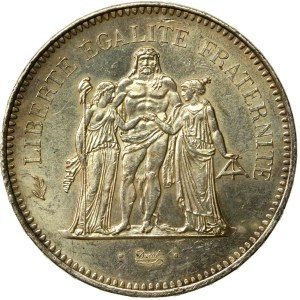 Francja, V Republika, 50 franków 1976 (115)