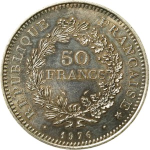 Francja, V Republika, 50 franków 1976 (115)