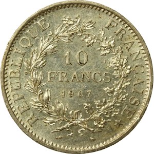 France, Fifth Republic, 10 francs, 1967 (116)