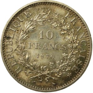 Francja, V Republika, 10 franków 1970 (118)