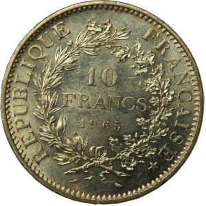 France, Fifth Republic, 10 francs, 1965 (129)