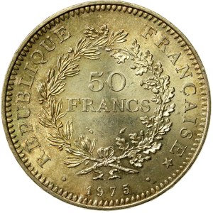 Francja, V Republika, 50 franków 1975 (130)