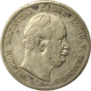Allemagne, Prusse, Guillaume Ier, 5 marks 1874, Berlin (144)