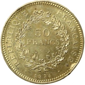 France, Fifth Republic, 50 francs, 1974 (153)
