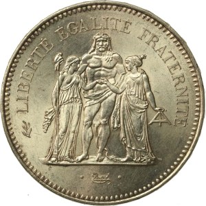 France, Fifth Republic, 50 francs, 1975 (154)