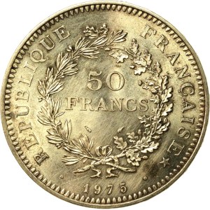 France, Fifth Republic, 50 francs, 1975 (154)