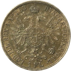 Austro-Węgry, Franciszek Józef I, 1 floren 1883 (157)