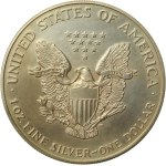USA, $1, 1997 - American Eagle, 1 oz. Ag 999 (181)
