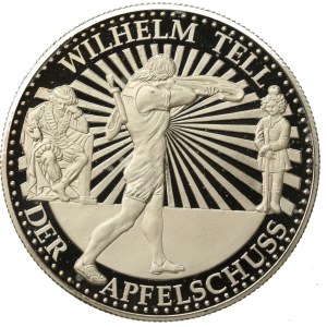 Switzerland, Wilhelm Tell Medal, 1 oz. Ag 999 (185)