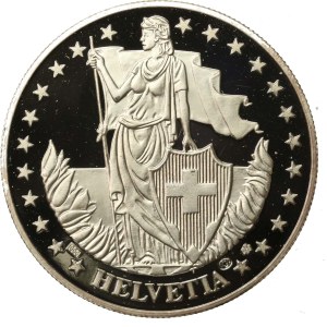 Switzerland, Wilhelm Tell Medal, 1 oz. Ag 999 (185)