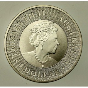 Australia, Elżbieta II, 1 dolar 2020 - Kangur, 1 oz. Ag 999 (192)