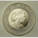 Australia, Elizabeth II, 1 Dollar 2020 - Kangaroo, 1 oz. Ag 999 (192)